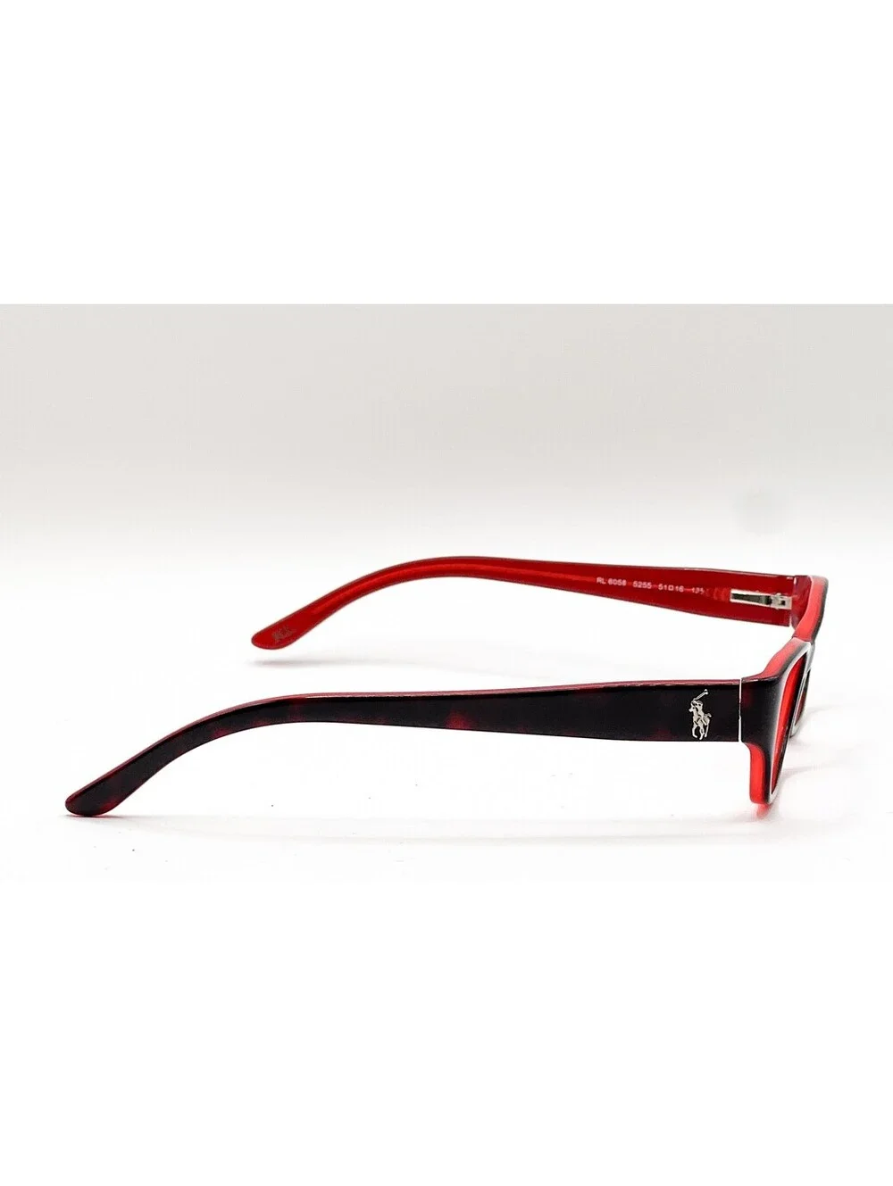 Ralph Lauren RL 6058 5255 Top Havana on RED Authentic Eyeglass Frames 51-16